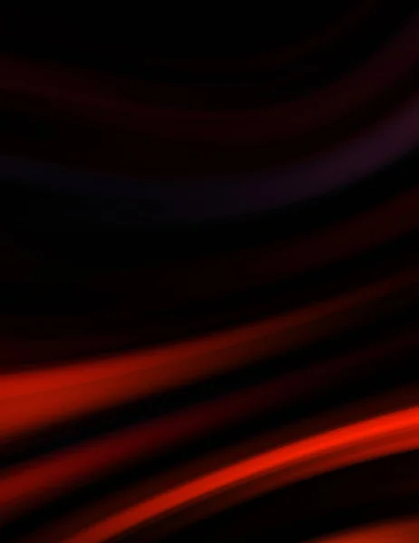 Красочные Гладкие Линии Черном Фоне Жидкие Жидкие Яркие Цветные Волны — стоковое фото