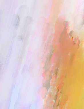 Taranmış Boyalı Soyut Arkaplan. Fırça darbesi ile boyanmış. Boya darbeleri. 2B Görüntü.