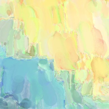 El yapımı sürreal soyut desenli suluboya. Modern sanatsal resim. 2D çizim. Arkaplan boyası karışımı. Yaratıcı duvar sanatı. Çağdaş sanat.