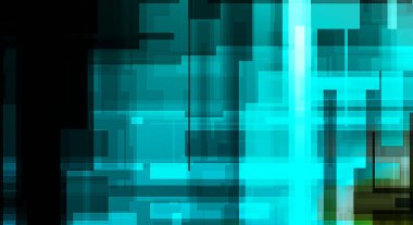 Fütürist soyut geometrik duvar kağıdı. Geometrik renkli şekiller. Dikdörtgen şekilli arka plan. Bir teknolojinin dijital illüstrasyonuName.