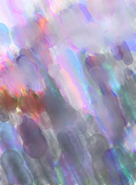 Çağdaş sanat. El yapımı resim. Modern sanat eserleri. Yüzeyde suluboya fırça darbeleriyle resim yapmak. 2D çizim. Sanatsal arkaplan resmi. Tablo üzerinde soyut resim. Renkli doku.