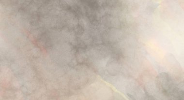 Alkol mürekkebini andıran rahatlatıcı fırça darbelerinin modern resmi. Poster, duvar sanatı, afiş, kart, kitap kapağı veya ambalaj için pastel renkli suluboya resim.