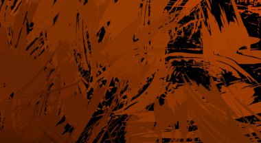 Sanatsal soyut arkaplan. Doku boyalı duvar kağıdı. Boya darbeleriyle yaratıcı bir illüstrasyon. Fırça desenli resim.