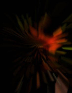 Işık parçacık izleri. Parlayan parçacıkları ve çizgileri olan ışık patlaması yıldızı. Güzel hareketli soyut ışın arkaplanı.