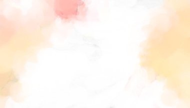 Pastel renklerde suluboya resim. Poster, duvar sanatı, afiş, kart, kitap kapağı ya da ambalaj için rahatlatıcı kompozisyonun yumuşak renkli çizimi. Modern fırça darbeleri resim.