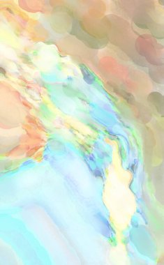 Yüzeyde suluboya vuruşlar. Sanatsal arkaplan resmi. Tablo üzerinde soyut resim. Fırça darbeleri. Çağdaş sanat. El işçiliğinin renkli dokusu. Modern resim.