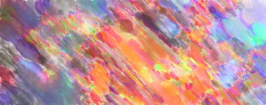 Çağdaş sanat. El yapımı resim. Modern sanat eserleri. Yüzeyde suluboya fırça darbeleriyle resim yapmak. 2D çizim. Sanatsal arkaplan resmi. Tablo üzerinde soyut resim. Renkli doku.