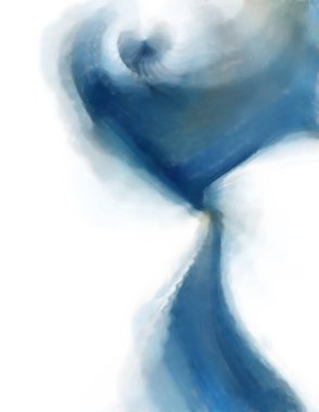 Modern sanat. Renkli çağdaş sanat eserleri. Renkli boya darbeleri. Soyut arkaplanda fırça darbeleri. fırça boyası.