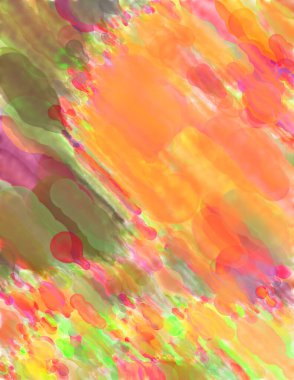 Çağdaş sanat. El yapımı resim. Modern sanat eserleri. Yüzeyde suluboya fırça darbeleriyle resim yapmak. 2D çizim. Sanatsal arkaplan resmi. Tablo üzerinde soyut resim. Renkli doku.