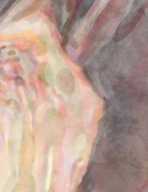 Çılgın suluboya şablonu. Yaratıcı soyutlama. Modern sanat eserleri. 2D çizim. Dijital doku duvar kağıdı. Sanatsal sulu arkaplan malzemesi.