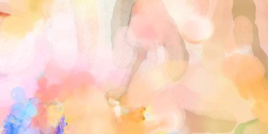 Taranmış Boyalı Soyut Arkaplan. Fırça darbesi ile boyanmış. Boya darbeleri. 2B Görüntü.