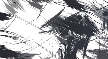 Renkli fırça darbelerinin soyut arkaplanı. fırçalanmış canlı duvar kağıdı. resmedilmiş sanat eseri. Eşsiz ve yaratıcı illüstrasyon.