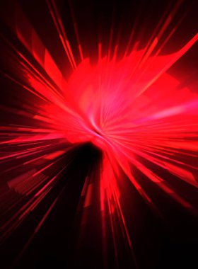 Fütürist mercek patlaması. Parlayan parçacıkları ve çizgileri olan ışık patlaması yıldızı. Güzel soyut ışın arkaplanı.