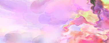 Yüzeyde suluboya vuruşlar. Sanatsal arkaplan resmi. Tablo üzerinde soyut resim. Fırça darbeleri. Çağdaş sanat. El işçiliğinin renkli dokusu. Modern resim.