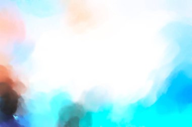 Yüzeyde suluboya vuruşlar. Sanatsal arkaplan resmi. Tablo üzerinde soyut resim. Fırça darbeleri. Çağdaş sanat. El işçiliğinin renkli dokusu. Modern resim.