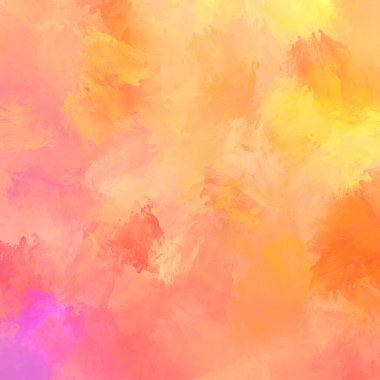 Duvar sanatı Eşsiz ve yaratıcı illüstrasyon. Fırça darbesi ile boyanmış. Renkli fırça darbelerinin soyut arkaplanı. Fırçalanmış canlı duvar kâğıdı. Boyalı sanatsal yaratım.