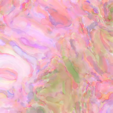 El yapımı sürreal soyut desenli suluboya. Modern sanatsal resim. 2D çizim. Arkaplan boyası karışımı. Yaratıcı duvar sanatı. Çağdaş sanat.