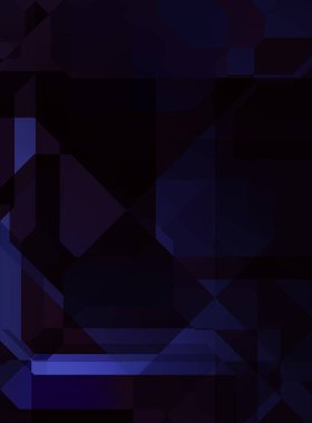 Renkli ve canlı geometrik şekiller katmanları var. Bir teknoloji planının dijital illüstrasyonu. Gelecekçi tasarım şablonu.