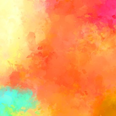 Boya darbeleri. 2D İllüstrasyon. Taranmış Boyalı Soyut Arkaplan. Fırça darbesi ile boyanmış. Modern sanat.