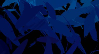 Sanatsal soyut arkaplan. Doku boyalı duvar kağıdı. Boya darbeleriyle yaratıcı bir illüstrasyon. Fırça desenli resim.