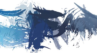 resmedilmiş sanat eseri. fırçalanmış canlı duvar kağıdı. Eşsiz ve yaratıcı illüstrasyon. Renkli fırça darbelerinin soyut arkaplanı. 