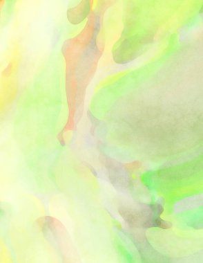 El yapımı sürreal soyut desenli suluboya. Modern sanatsal resim. 2D çizim. Arkaplan boyası karışımı. Yaratıcı duvar sanatı. Çağdaş sanat