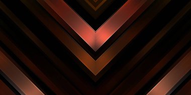 Soyut parlayan geometrik ışıklar arka planda. Fraktal simetrik grafik çizimi. Parıldayan ve parıldayan çubukları kesiştir.