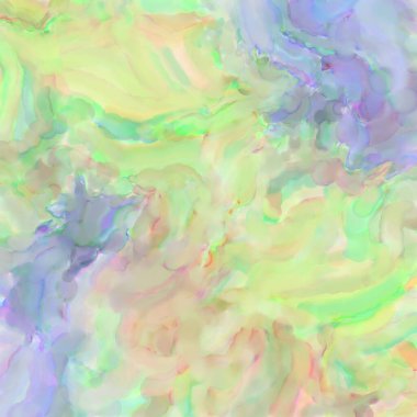 Çağdaş sanat. El işçiliğinin renkli dokusu. Modern resim. Yüzeyde suluboya vuruşlar. Sanatsal arkaplan resmi. Tablo üzerinde soyut resim. Fırça darbeleri.