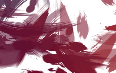 Renkli fırça darbelerinin 2B çizimi. Dekoratif doku resmi. Canlı boya desenli arka plan. Kaotik fırça darbeleri resim.