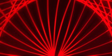 Işık dalgalarının neon renkli soyut tasarımı. Dijital arka plan ve neon ışığı parlama efekti. Parlak ışınlar duvar kağıdı.