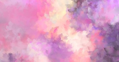 Sanatsal canlılık ve renkli duvar kağıdı. Taranmış Soyut Arkaplan. Fırça darbeli resim. 