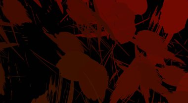 Sanatsal soyut arkaplan. Doku boyalı duvar kağıdı. Boya darbeleriyle yaratıcı bir illüstrasyon. Fırça desenli resim.