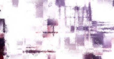 Modern sanat. Renkli çağdaş sanat eserleri. Renkli boya darbeleri. Soyut arkaplanda fırça darbeleri. Fırça boyası. Eşsiz duvar sanatı.