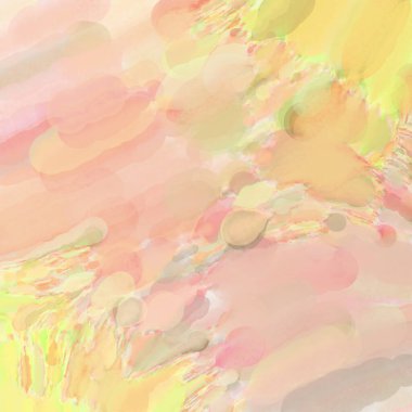 Çağdaş sanat. El işçiliğinin renkli dokusu. Modern resim. Yüzeyde suluboya vuruşlar. Sanatsal arkaplan resmi. Tablo üzerinde soyut resim. Fırça darbeleri. 