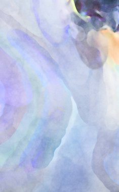 2D çizim. Sanatsal arkaplan resmi. Tablo üzerinde soyut resim. Çağdaş sanat. El yapımı resim. Renkli doku. Modern sanat eserleri. Yüzeyde suluboya fırça darbeleriyle boyama.