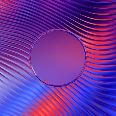 Soyut çerçeveli arkaplan. Renkli, canlı, dalgalı bir duvar kağıdı. Merkezi çerçeveli yaratıcı grafik 2d çizim. Dinamik şekilli modaya uygun sıvı örtüsü.