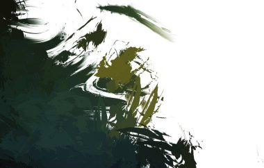 Duvar sanatı Eşsiz ve yaratıcı illüstrasyon. Fırça darbesi ile boyanmış. Renkli fırça darbelerinin soyut arkaplanı. Fırçalanmış canlı duvar kâğıdı. Boyalı sanatsal yaratım.