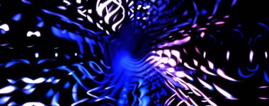 Işık parçacık izleri. Parlayan parçacıkları ve çizgileri olan ışık patlaması yıldızı. Güzel hareketli soyut ışın arkaplanı.