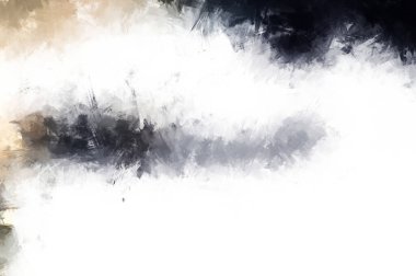 Taranmış Boyalı Soyut Arkaplan. Fırça darbesi ile boyanmış. Sanatsal canlılık ve renkli duvar kağıdı.