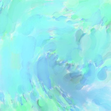 El yapımı sürreal soyut desenli suluboya. Modern sanatsal resim. 2D çizim. Arkaplan boyası karışımı. Yaratıcı duvar sanatı. Çağdaş sanat.