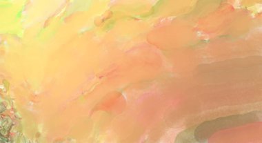 Yumuşak suluboya duvar kağıdı. Hafifçe fırçalanmış renkleri olan sanatsal bir resim. Pastel renkler arkaplana dokunmuş. Soyut duvar sanatı..