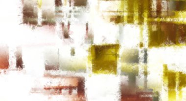 Modern sanat. Renkli çağdaş sanat eserleri. Renkli boya darbeleri. Soyut arkaplanda fırça darbeleri. Fırça boyası. Eşsiz duvar sanatı.