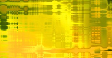 Soyut arkaplan. Yaşlanmış grunge dokusunda geometrik elementler. Farklı renk desenli grafiksel illüstrasyon.