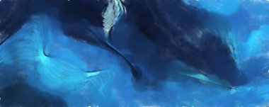 Modern sanat. Renkli çağdaş sanat eserleri. Renkli boya darbeleri. Soyut arkaplanda fırça darbeleri. fırça boyası.