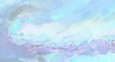 2D çizim. Sanatsal arkaplan resmi. Tablo üzerinde soyut resim. Çağdaş sanat. El yapımı resim. Renkli doku. Modern sanat eserleri. Yüzeyde suluboya fırça darbeleriyle boyama.