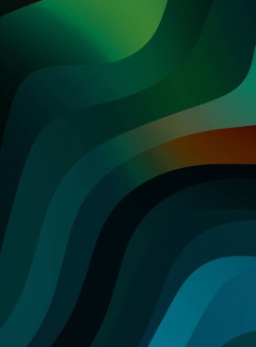 Soyut arkaplan. Renkli dalgalı tasarım duvar kağıdı. yaratıcı grafik 2D çizim. Dinamik şekilli modaya uygun sıvı örtüsü.