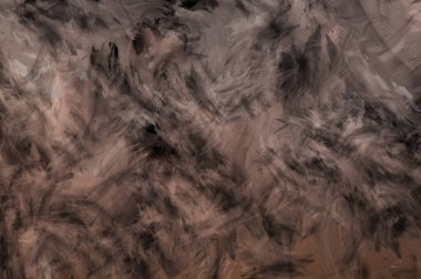 Modern sanat. Taranmış Boyalı Soyut Arkaplan. Fırça darbesi ile boyanmış. Boya darbeleri. 2B Görüntü