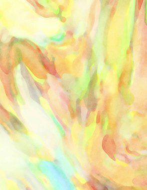 2D çizim. Sanatsal arkaplan resmi. Tablo üzerinde soyut resim. Çağdaş sanat. El yapımı resim. Renkli doku. Modern sanat eserleri. Yüzeyde suluboya fırça darbeleriyle boyama.