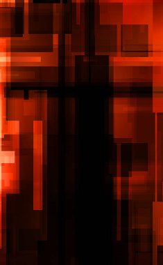 Fütürist soyut geometrik duvar kağıdı. Geometrik renkli şekiller. Dikdörtgen şekilli arka plan. Bir teknolojinin dijital illüstrasyonuName.