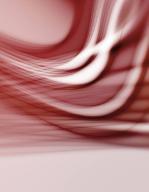 Soyut, enerjik bir arkaplan. Renkli, dalgalı duvar kâğıdı. Grafik çizimi. Üst üste gelen yumuşak dalgalı çizgiler.